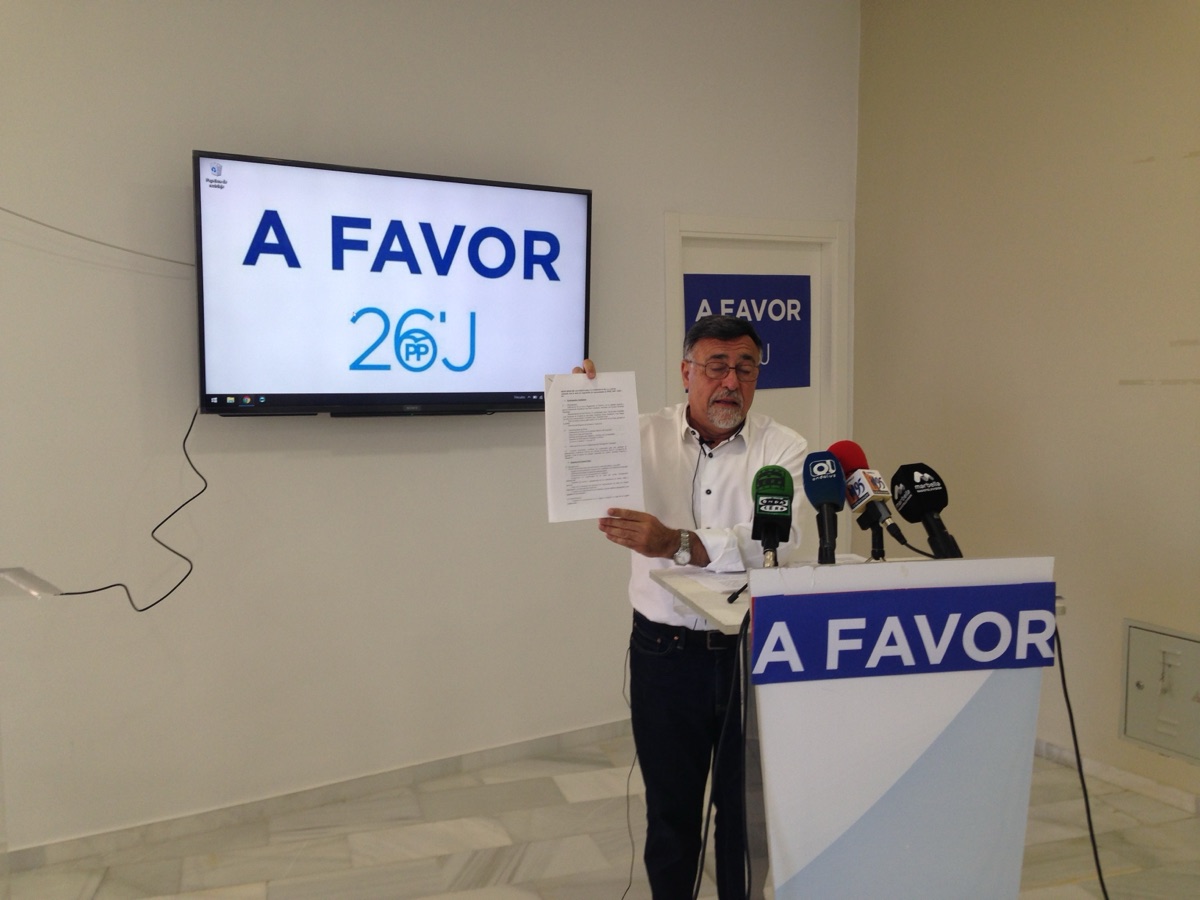 El PP suspende al tripartito en participación ciudadana y exige que abra cauces de diálogo con los vecinos