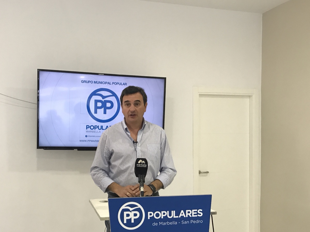 El PP pide explicaciones al tripartito tras conocerse que Marbella vuelve a quedar fuera de los fondos europeos para obras sostenibles