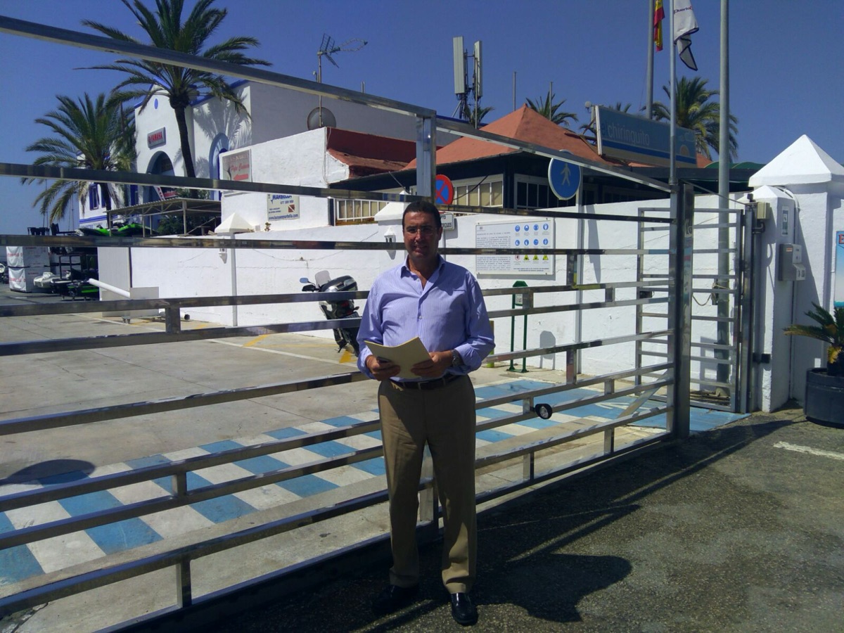 El PP denuncia la nefasta gestión del tripartito en el Puerto Deportivo y la gran preocupación de los empresarios del recinto