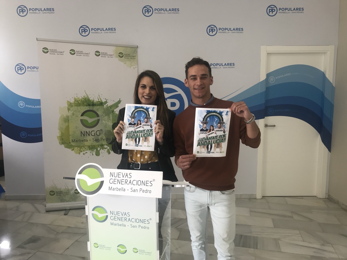 NNGG reivindica un nuevo modelo de gestión en Andalucía que permita que “los jóvenes tengamos la oportunidad de cumplir nuestros anhelos”