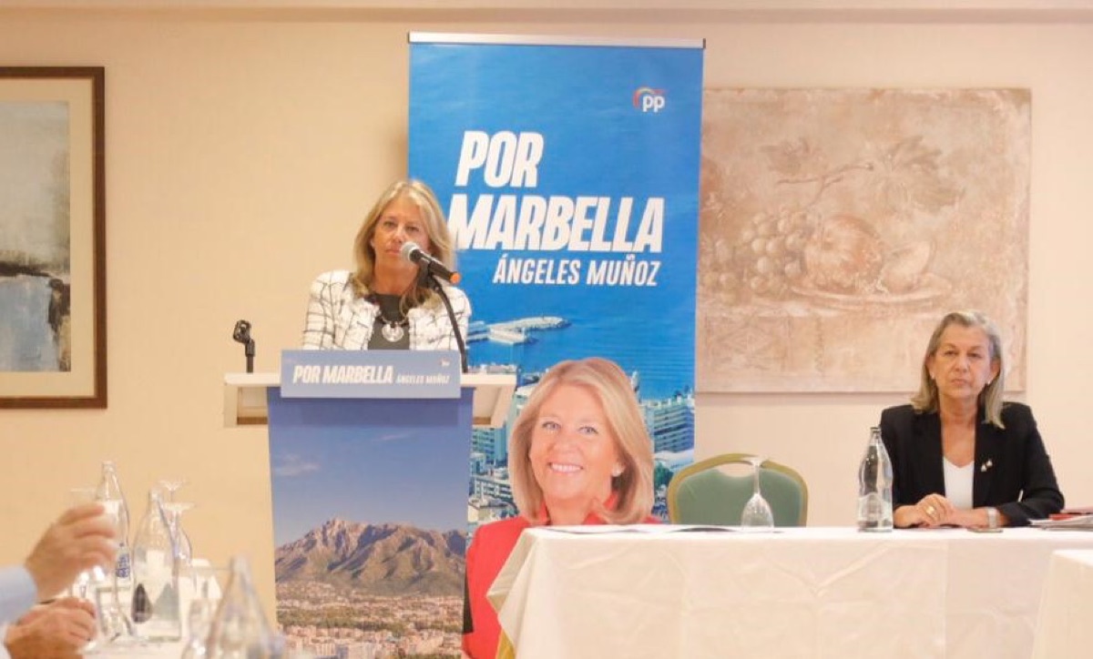 Ángeles Muñoz se compromete a que el Urbanismo sea una “prioridad absoluta” en la próxima legislatura para que vuelva a generar “riqueza y empleo” en Marbella
