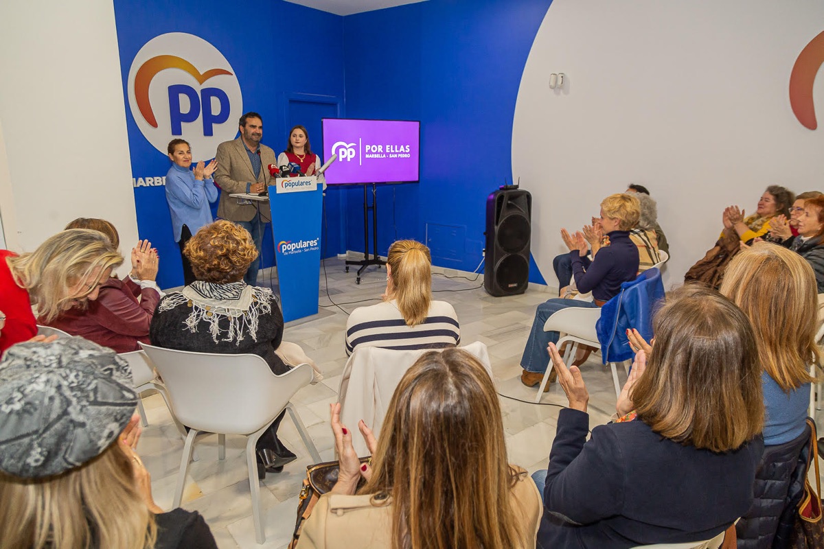 El PP Marbella – San Pedro homenajea a 5 mujeres trabajadoras del municipio con motivo del 8M
