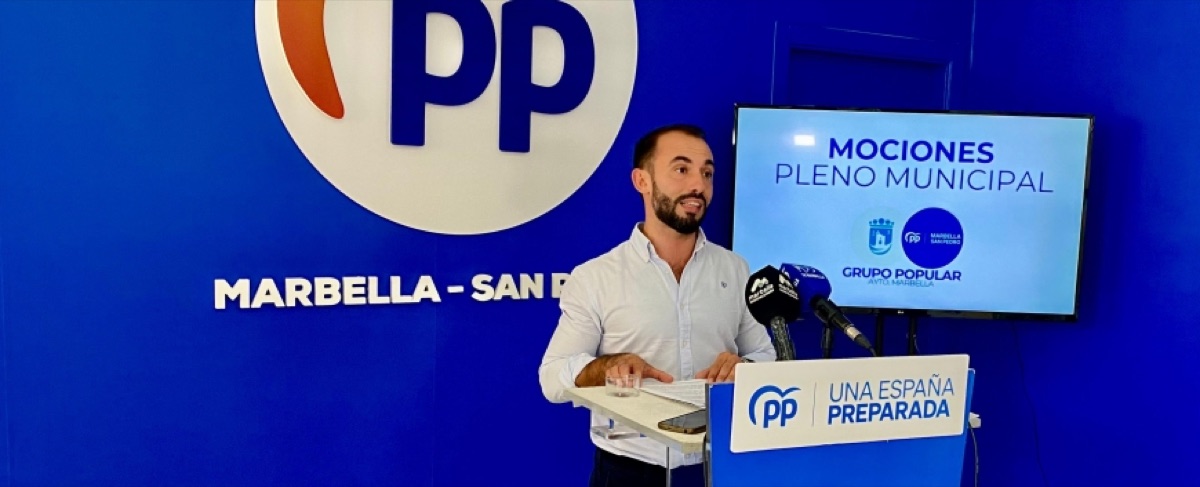 El PP Marbella – San Pedro propone una mejora del reparto del canon de costas y exige al Gobierno actuaciones urgentes en infraestructuras ferroviarias